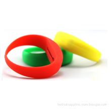 LED remote silica bracelets